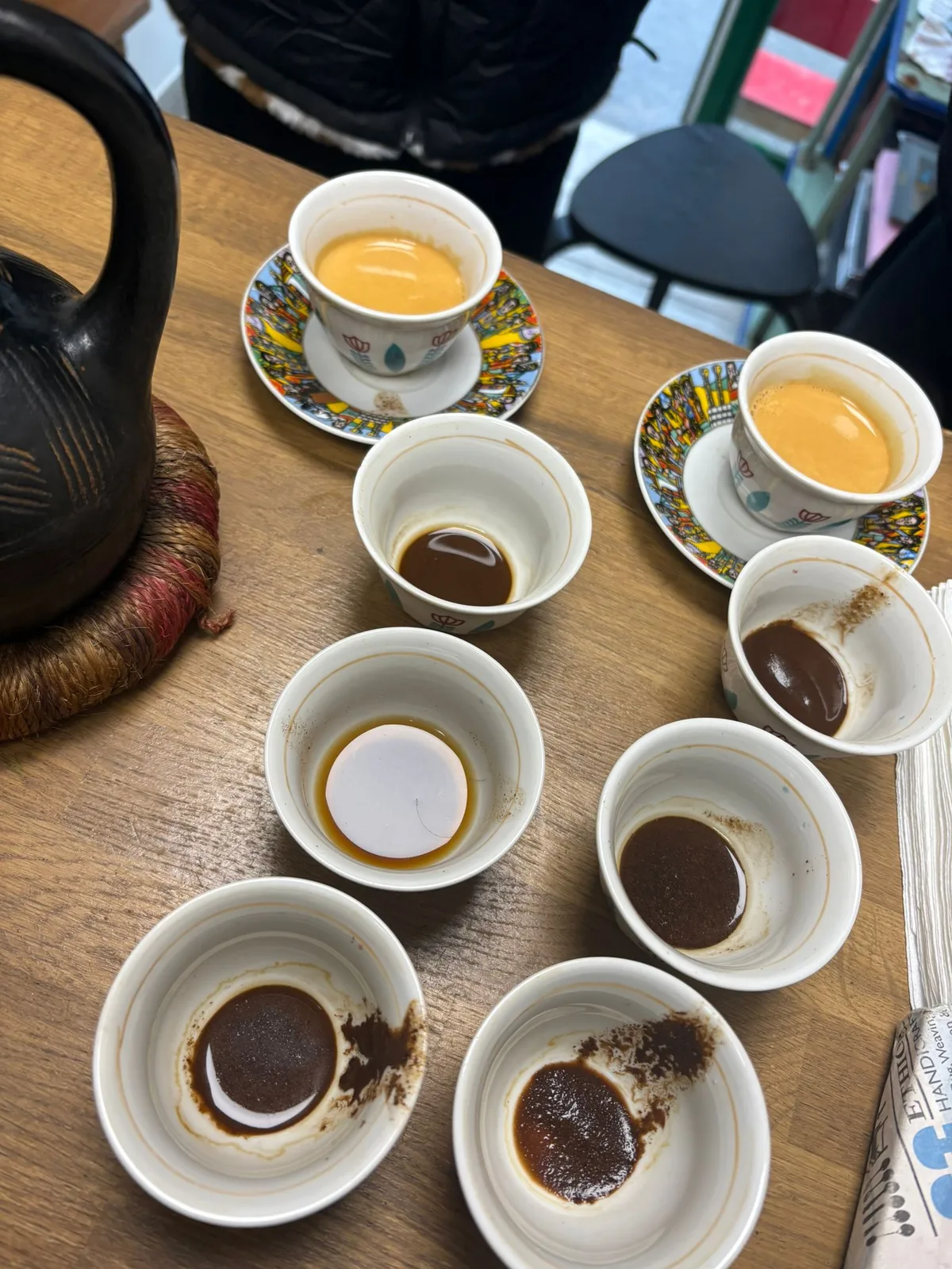 Jebena et cini — cérémonie du café éthiopien